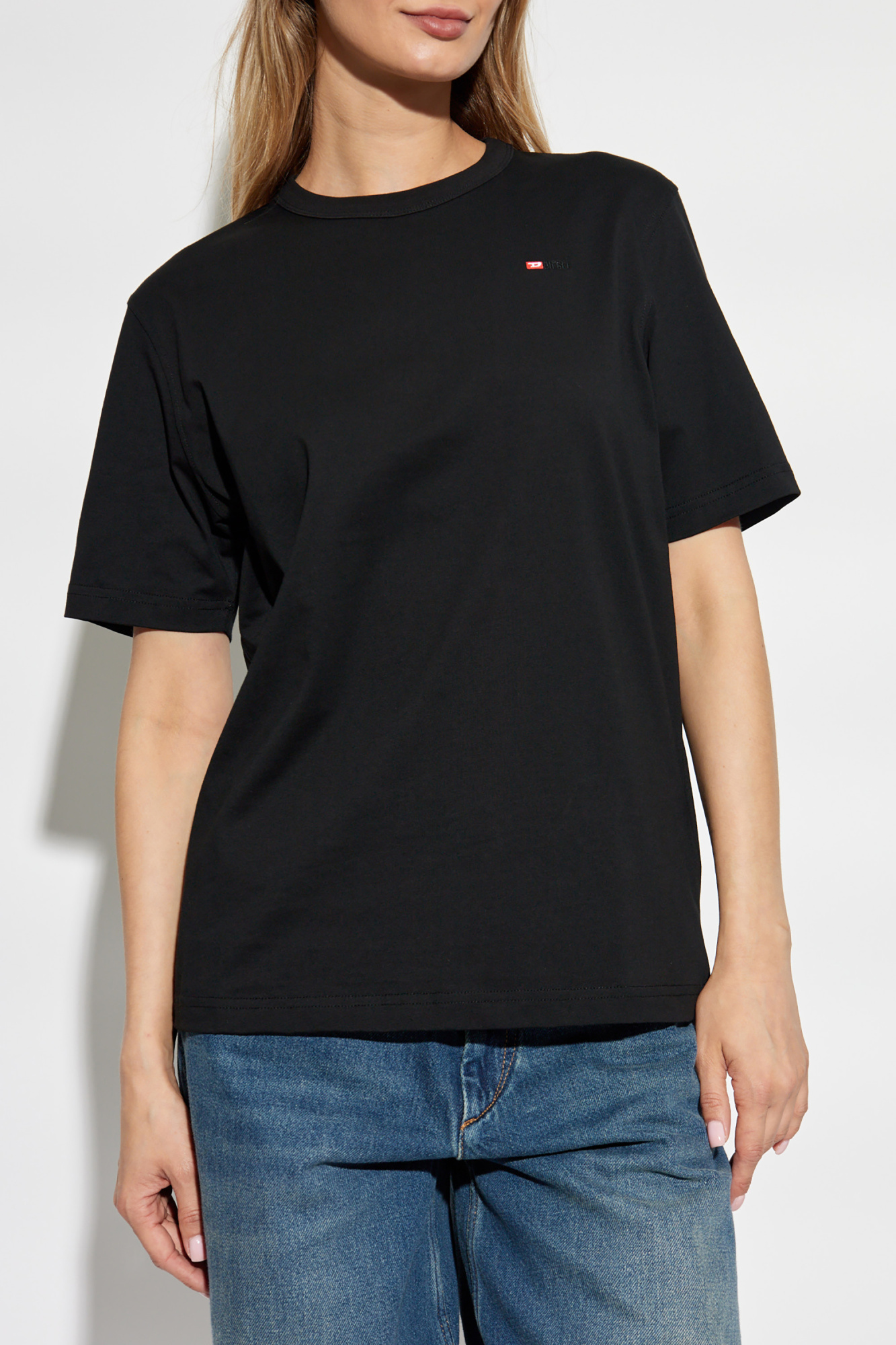 【新品・国内即発】DIESEL A14931 0NIAX 9XX T-ADJUST-MICRODIV Black T-shirt T-ADJUST-MICRODIV Diesel - Vitkac Italy